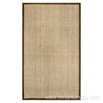 Natural seagrass fiber area rugs for living room